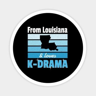 From Louisiana and loves K-Drama outline of state Magnet